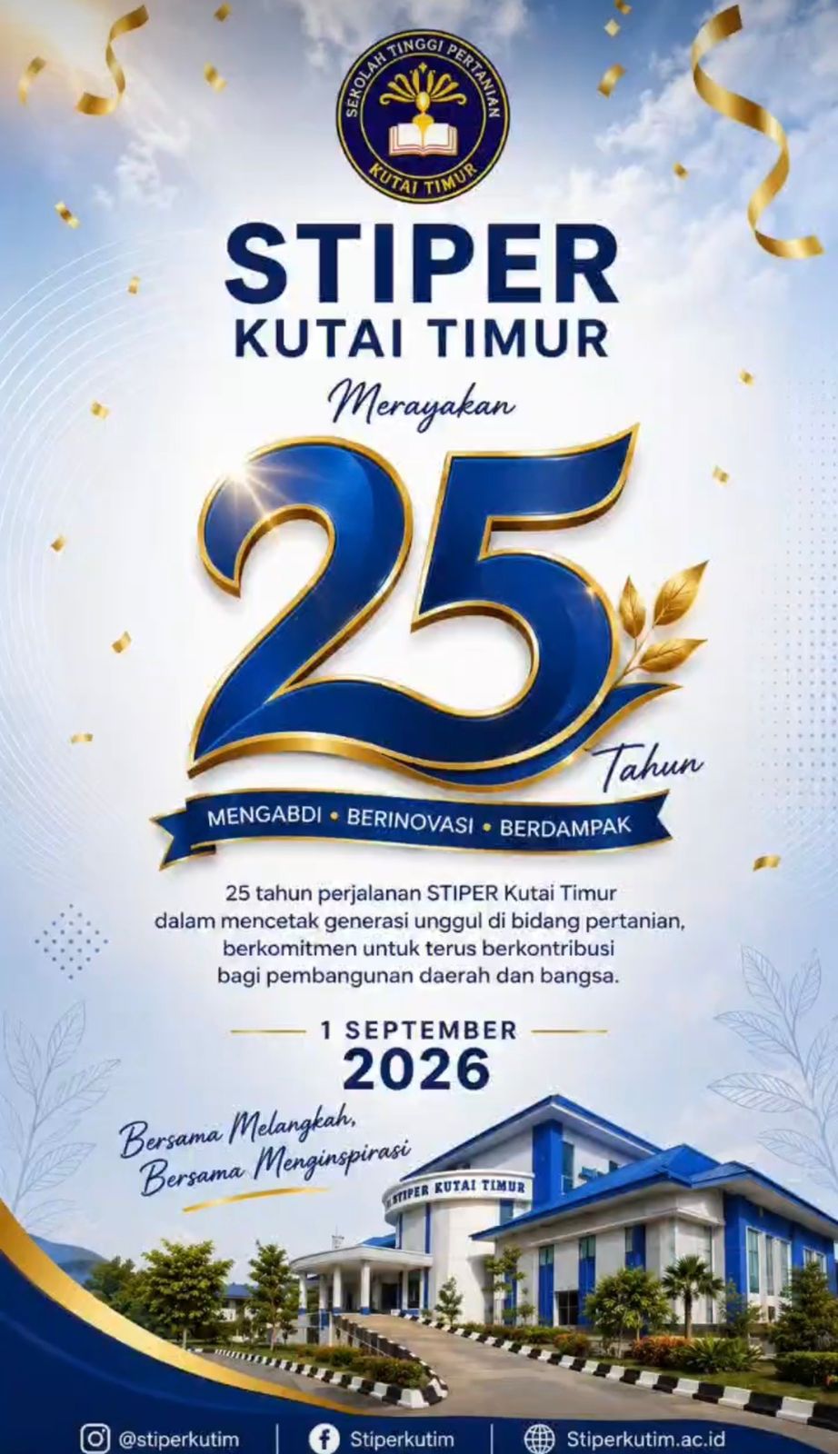 Seperempat Abad Mengabdi untuk Negeri: STIPER Kutai Timur Peringati Dies Natalis ke-25, Perkuat Komitmen Transformasi Pertanian Berkelanjutan